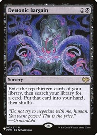 Demonic Bargain (The List Reprints)