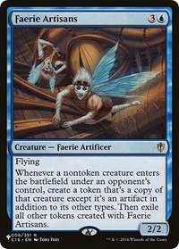 Faerie Artisans (The List Reprints)