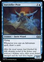 Storyteller Pixie - Wilds of Eldraine - Magic: The Gathering