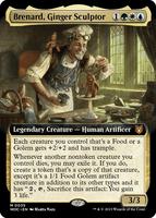 gingerbread man card mtg Wilds of Eldraine Token Set (MTG) Beadle & Grimm's Pandemonium Warehouse Each creature you control thats a Food or a Golem gets +2/+2 and has trample gingerbread man card mtg The