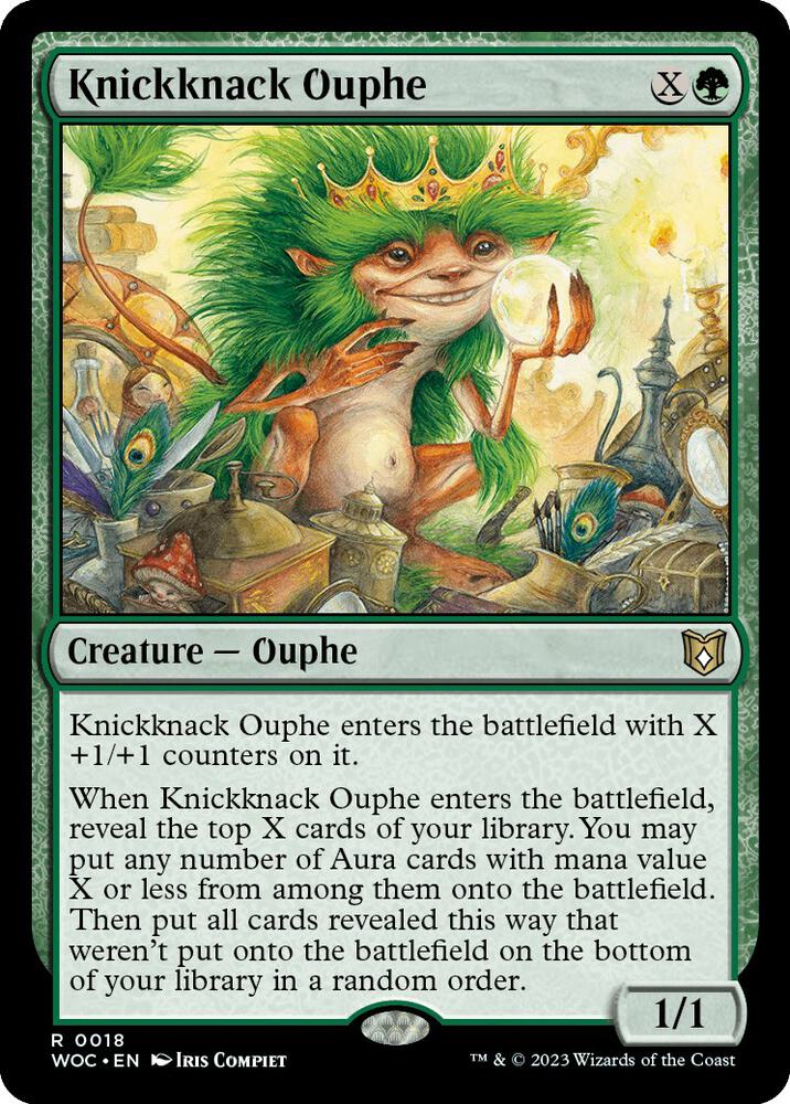 Knickknack Ouphe - Commander: Wilds of Eldraine - Magic: The Gathering Knickknack Ouphe - Commander: Wilds of Eldraine - Magic: The Gathering