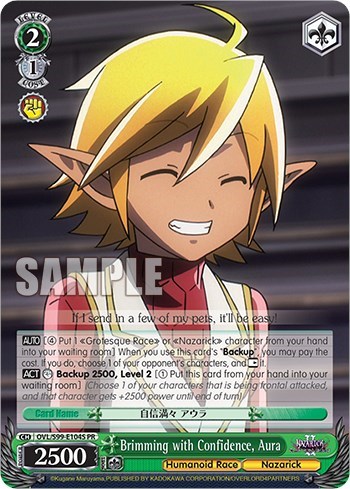 Brimming with Confidence, Aura (Foil) card