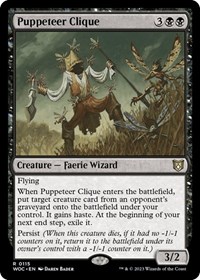 Puppeteer Clique (Commander: Wilds of Eldraine)
