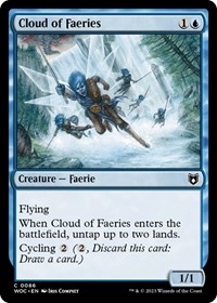 Cloud of Faeries (Commander: Wilds of Eldraine)