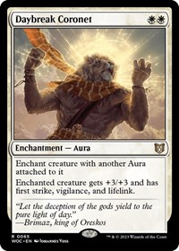 Daybreak Coronet (Commander: Wilds of Eldraine)