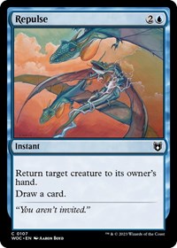 Repulse (Commander: Wilds of Eldraine)