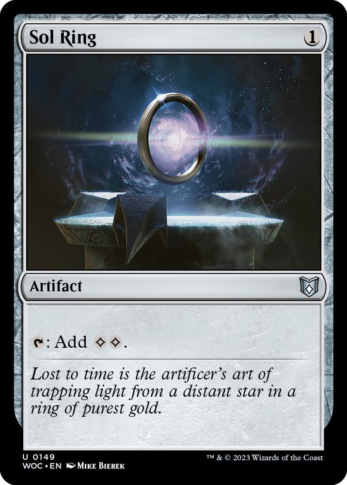 Sol Ring - Commander: Wilds of Eldraine - Magic: The Gathering