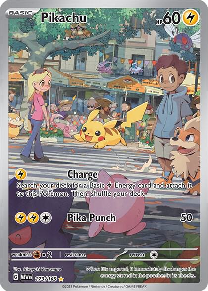 【限定販売】 - Pikachu 173/165 Pokemon - 151 Violet & Scarlet SV: - シングルカード