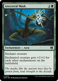 Ancestral Mask (Commander: Wilds of Eldraine)
