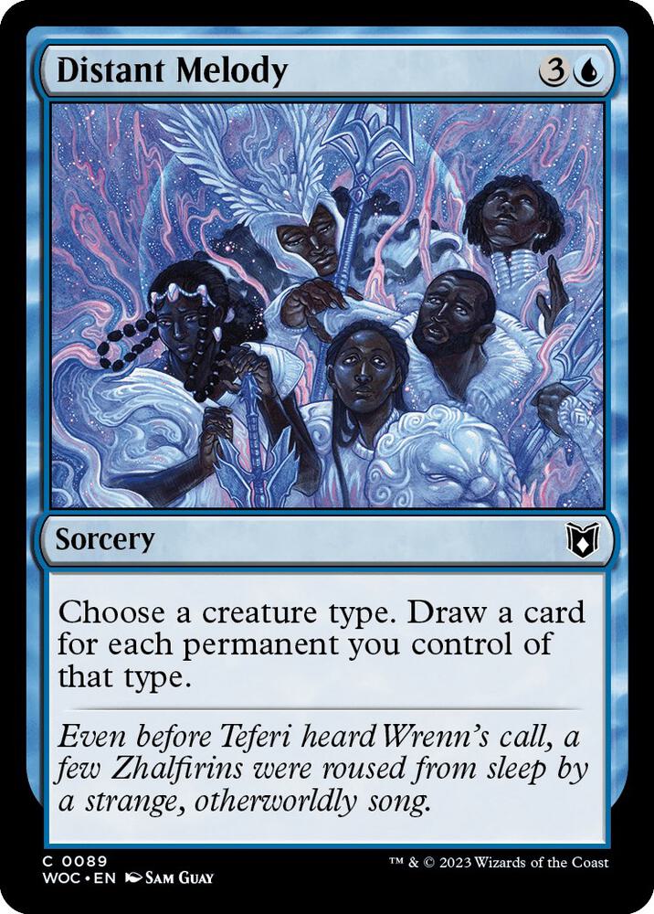 Distant Melody - Commander: Wilds of Eldraine - Magic: The Gathering -  TCGplayer.com