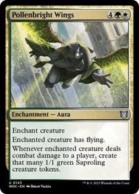 Pollenbright Wings (Commander: Wilds of Eldraine)
