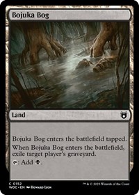 Bojuka Bog (Commander: Wilds of Eldraine)