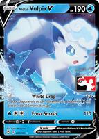 Alolan Vulpix V [Prize Pack] #33 from Pokemon Silver Tempest