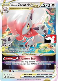 Hisuian Zoroark VSTAR #147/196 from Prize Pack Series Cards Pokemon card image