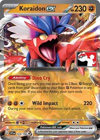 Koraidon ex (Prize Pack Series Cards)