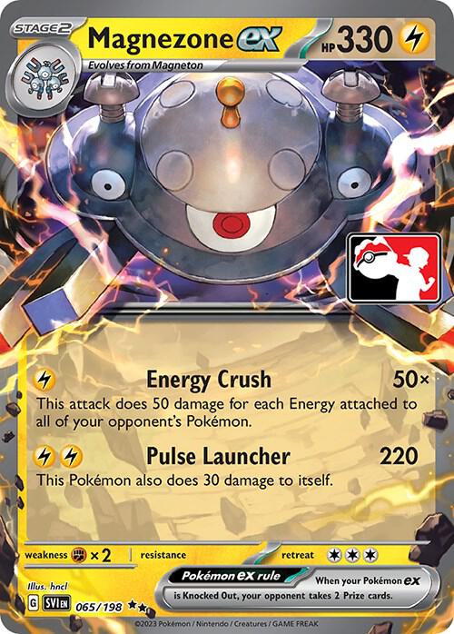Magnezone ex 065/198 from Prize Pack Series Cards