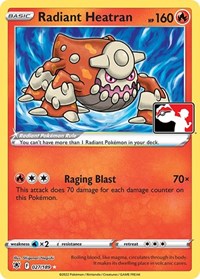 Radiant Heatran #027/189 from Prize Pack Series Cards Pokemon card image