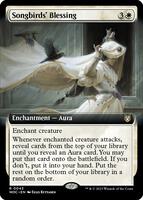 Songbirds' Blessing (Extended Art) - Commander: Wilds of Eldraine Songbirds' Blessing (Extended Art) - Commander: Wilds of Eldraine