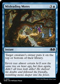 Misleading Motes - Wilds of Eldraine - Magic: The Gathering card