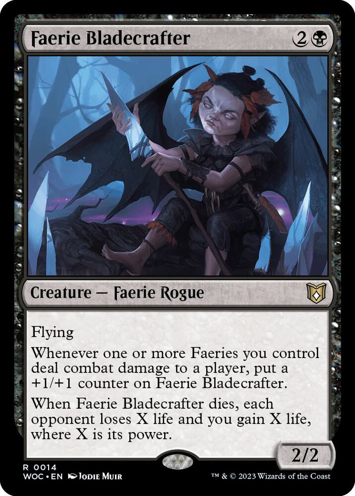 Faerie Bladecrafter - Commander: Wilds of Eldraine - Magic: The