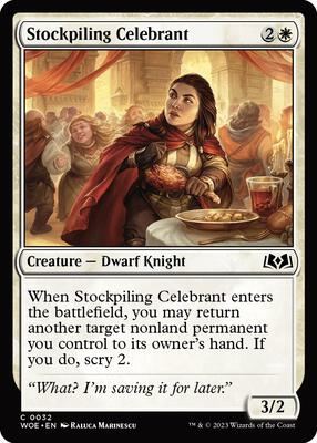 Stockpiling Celebrant