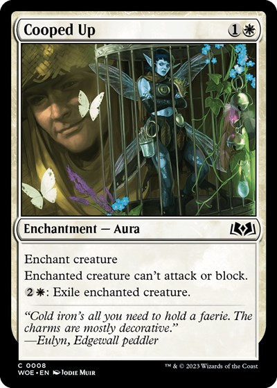 Cooped Up from WOE #8, Magic: The Gathering card