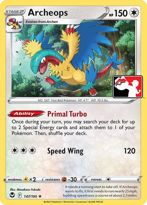 Archeops 147/195 from Prize Pack Series Cards