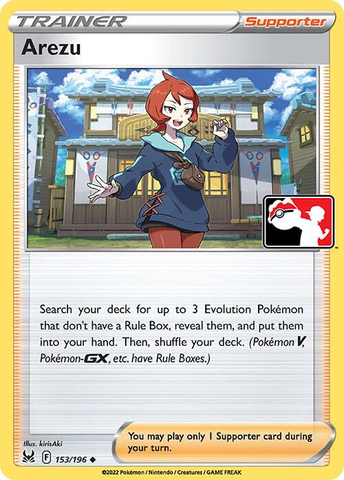 Arezu 153/196 from Prize Pack Series Cards