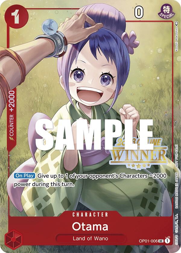 Otama (Online Regional 2023) [Winner] - One Piece Promotion Cards