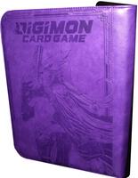 digimon card folder Leatherette 4 Pocket Trading Binder Album Holder Pages Protector for Trading Cards Digital Monsters TCG Digimon Adventure: Card Case D