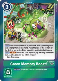 Green Memory Boost! (Resurgence Booster Reprint)