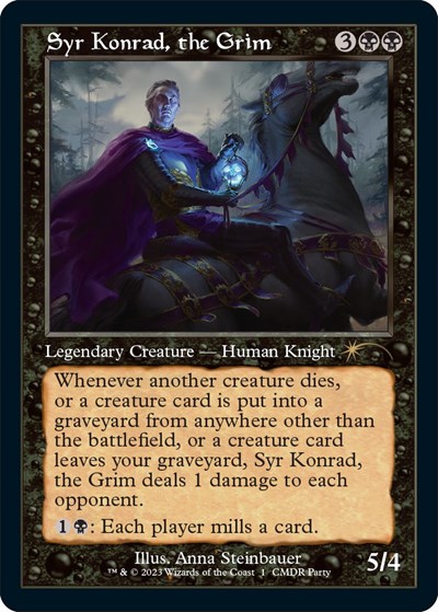 Syr Konrad the Grim Retro Frame
