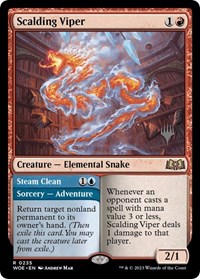 Scalding Viper (Promo Pack: Wilds of Eldraine)