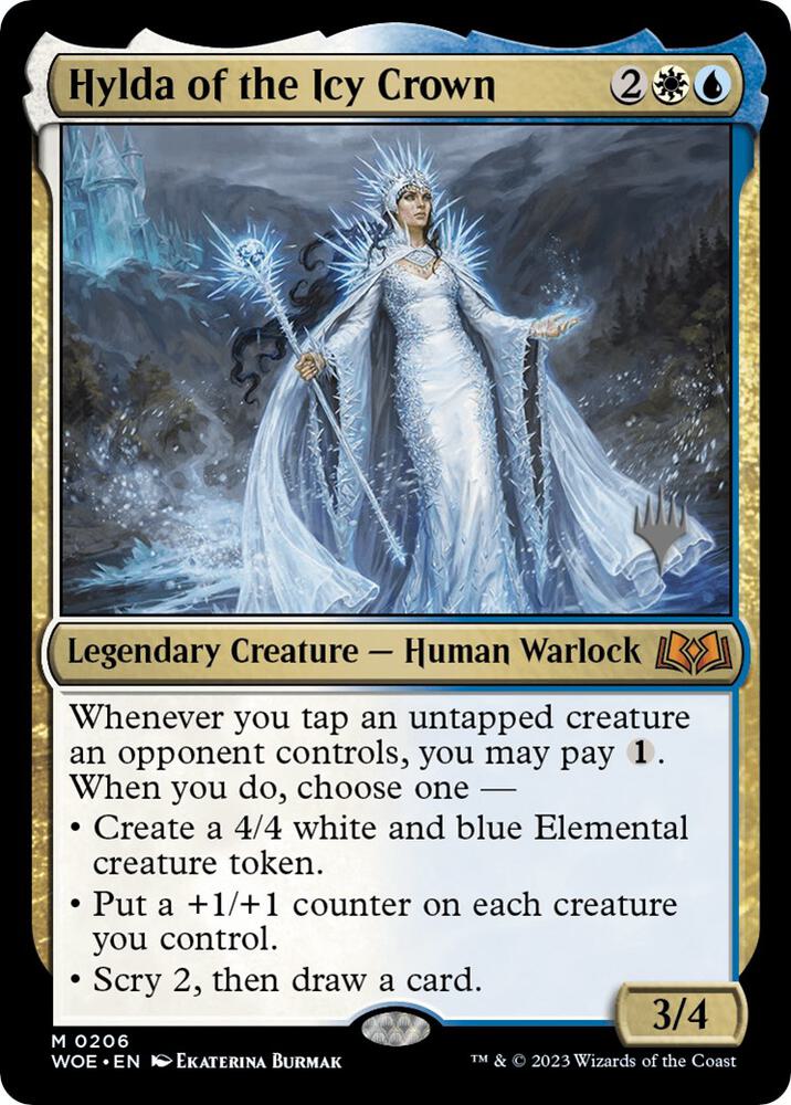 Hylda of the Icy Crown - Promo Pack: Wilds of Eldraine - Magic