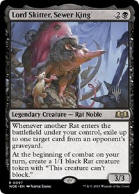Lord Skitter, Sewer King (Foil)