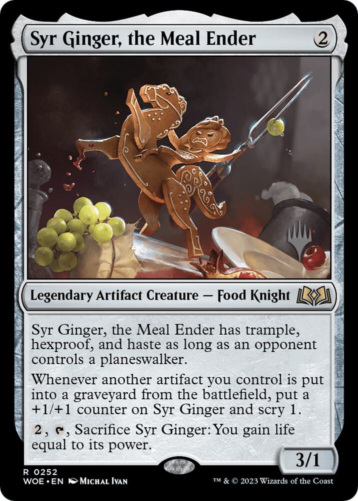 Syr Ginger, the Meal Ender - Promo Pack: Wilds of Eldraine - Magic