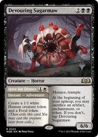 Devouring Sugarmaw - Promo Pack: Wilds of Eldraine - Magic: The Gathering card