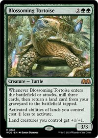 Blossoming Tortoise - Prerelease Cards - Magic: The Gathering card