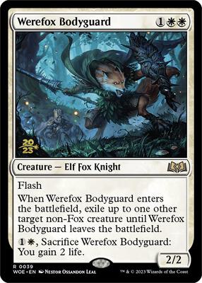 Werefox Bodyguard #39 – Prerelease Cards (Rare)