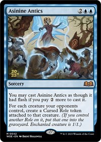 Asinine Antics - Prerelease Cards - Magic: The Gathering card