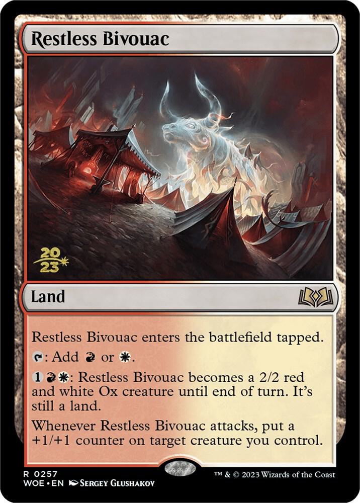 Restless Bivouac #257s — Wilds of Eldraine Promos