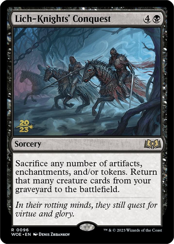 Lich-Knights' Conquest #96s — Wilds of Eldraine Promos