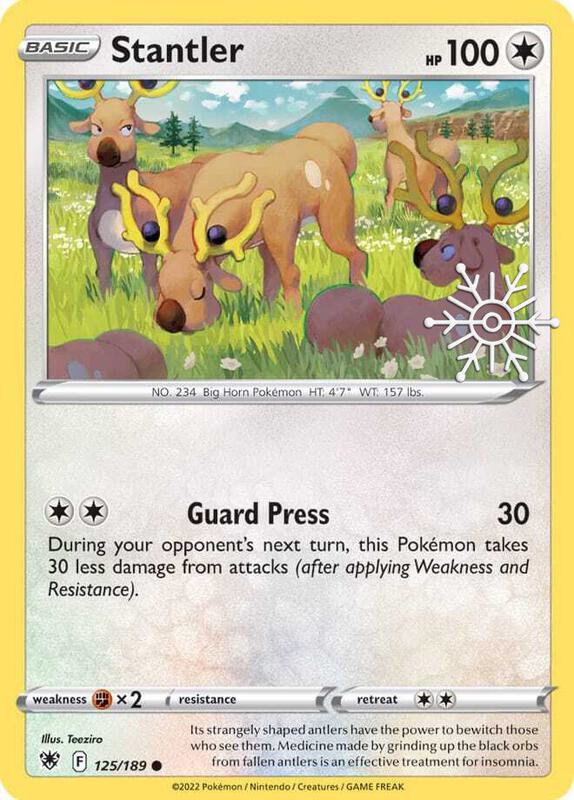 Stantler - 125/189 (Holiday Calendar) 125/189 from Miscellaneous Cards & Products