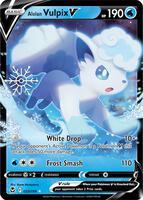 Alolan Vulpix V - 033/195 (Holiday Calendar) - Miscellaneous Cards