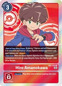Hiro Amanokawa - Resurgence Booster