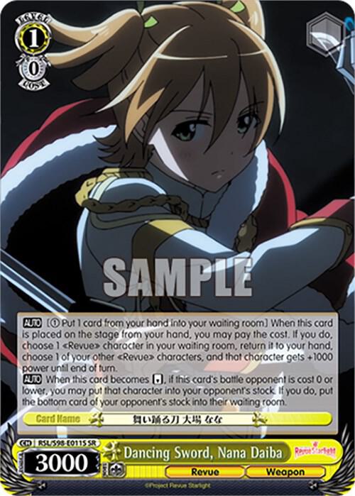Dancing Sword, Nana Daiba (SR)