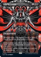 Oppression - Secret Lair Drop Series - Magic: The Gathering