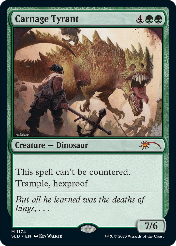 Carnage Tyrant - Secret Lair Drop Series - Magic: The Gathering