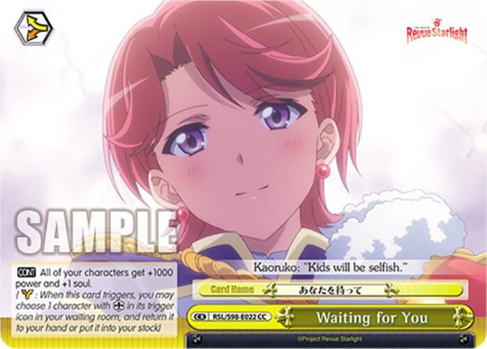 Waiting for You