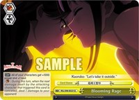 Blooming Rage - Weiss Schwarz Revue Starlight The Movie trading card